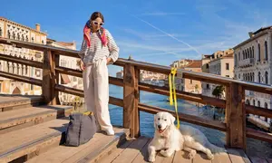 Hond mee in Venetie