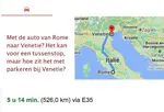 Goed nieuws, want ik ben vaak in Venetië geweest en heb veel informatie hoe je van Rome naar Venetie komt. 