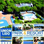 Vakantie op Camping Union Lido Park & Resort. Schoon en Luxe Vakantiepark vlakbij Venetie. Reserveer de Camping tegen de Laagste Prijs...