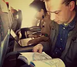 Vliegtuig naar Venetie