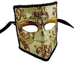 Bauta Venetië Carnaval Masker