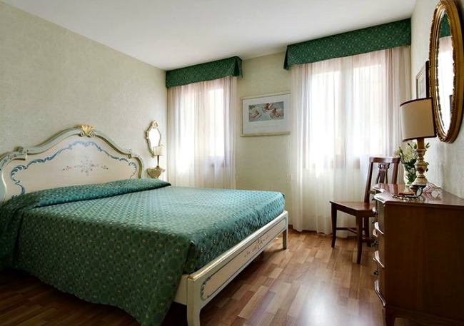 Appartement Venetië huren slaapkamer
