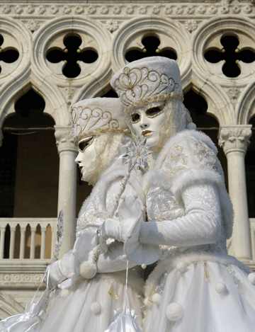 Maskers in Venetie verboden Maskers in Venetie verboden