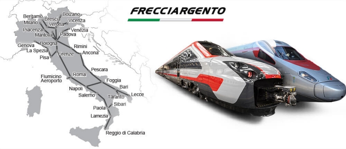 Rome naar Venetie trein