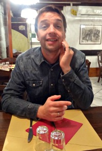 Venetië restaurant naar de stad venetie