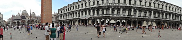 San Marcoplein Venetië 360 graden.